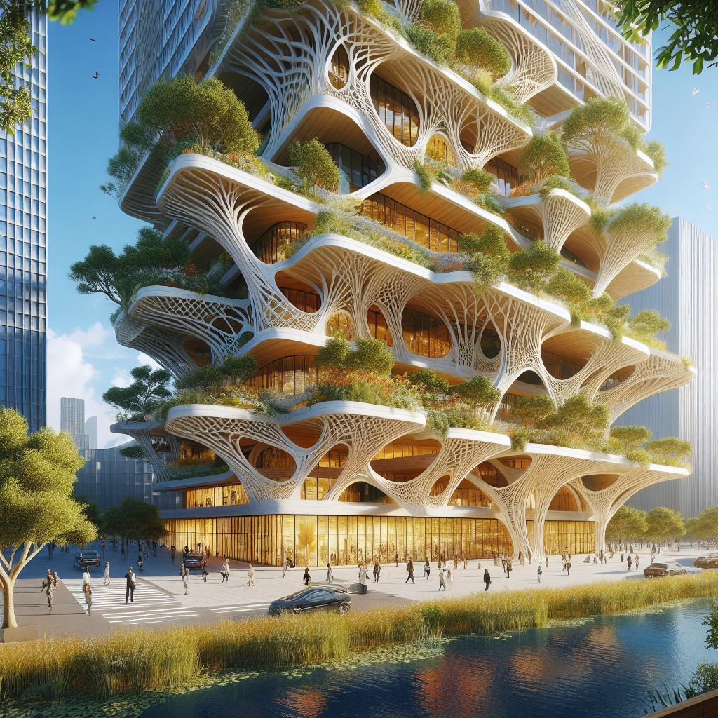 郡原蓝湖国际的生物模拟设计：自然启发的建筑创新文章配图